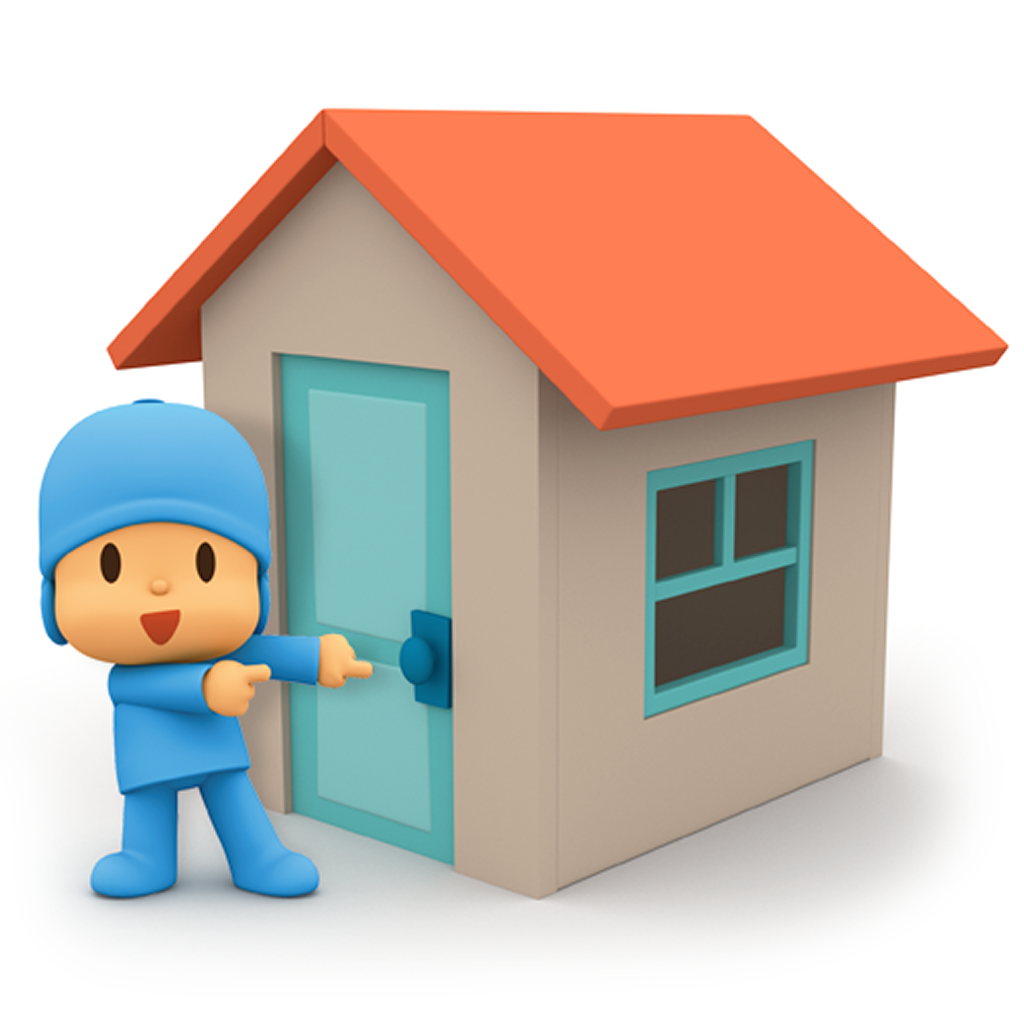 Amigável Pocoyo para colorir