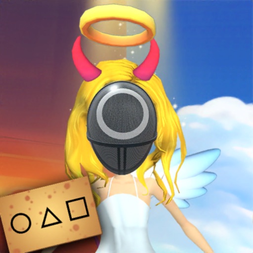 Heaven OR Hell 3D Icon
