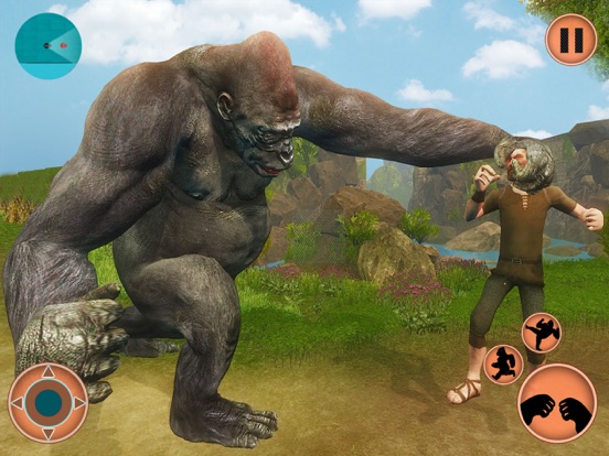 Flying Gorilla Animal Sim 3D screenshot 3