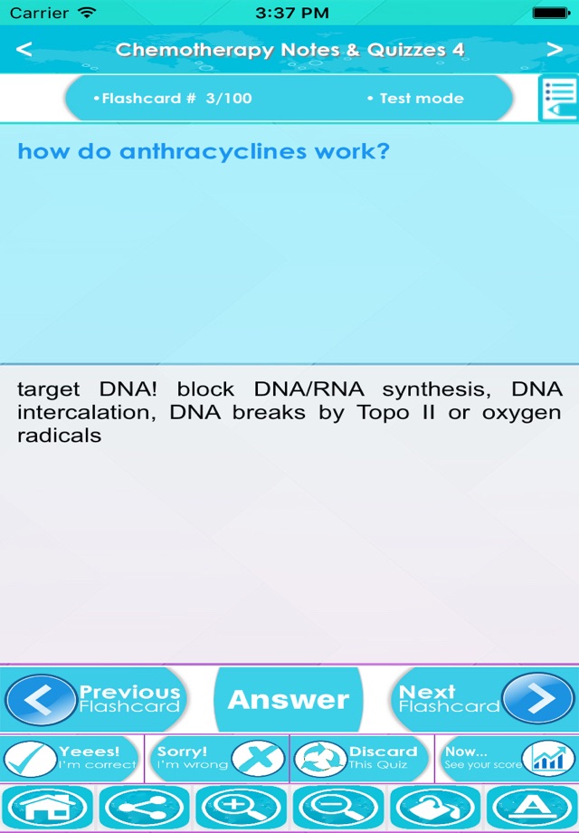 Chemotherapy Exam Review App screenshot 4
