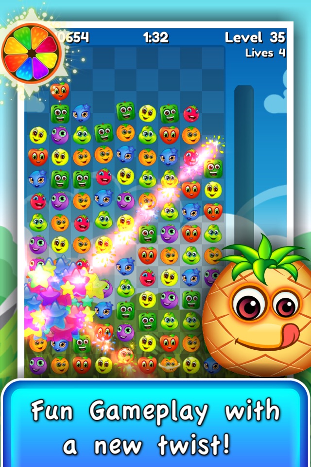 Frenzy Fruits - best great fun screenshot 2