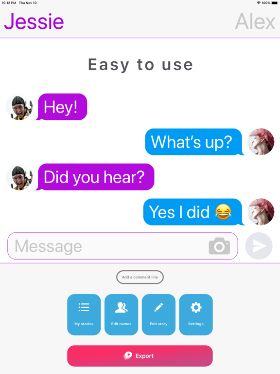 TextingStory Chat Story Maker screenshot 4