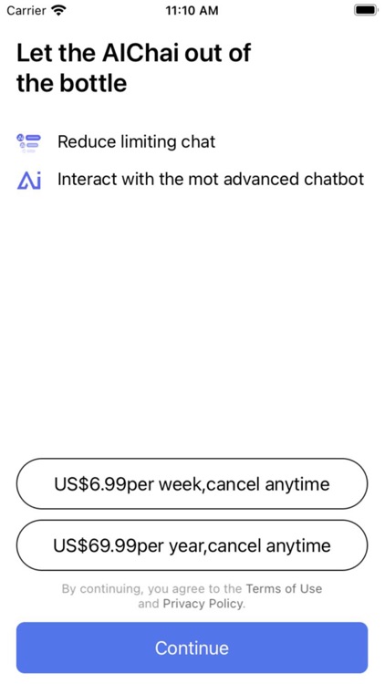 AIChai - AI Chat bots