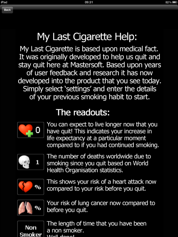 My Last Cigarette Screenshots