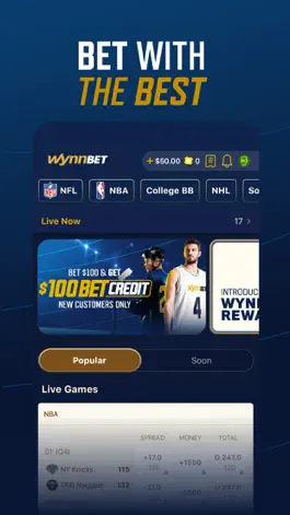 Game screenshot WynnBET: TN Sportsbook apk