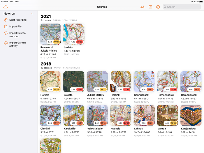 Control Orienteering Analysis