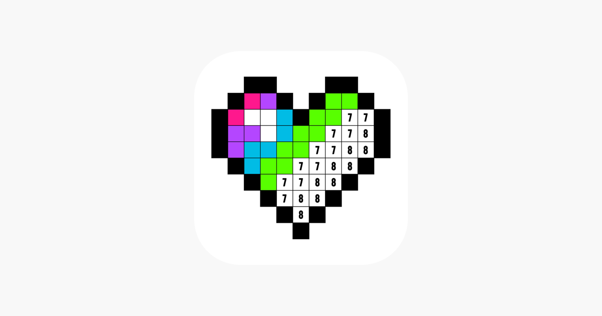 ‎Color by Number：Coloring Games