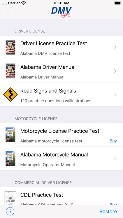 Alabama DMV Test Prep screenshot-0