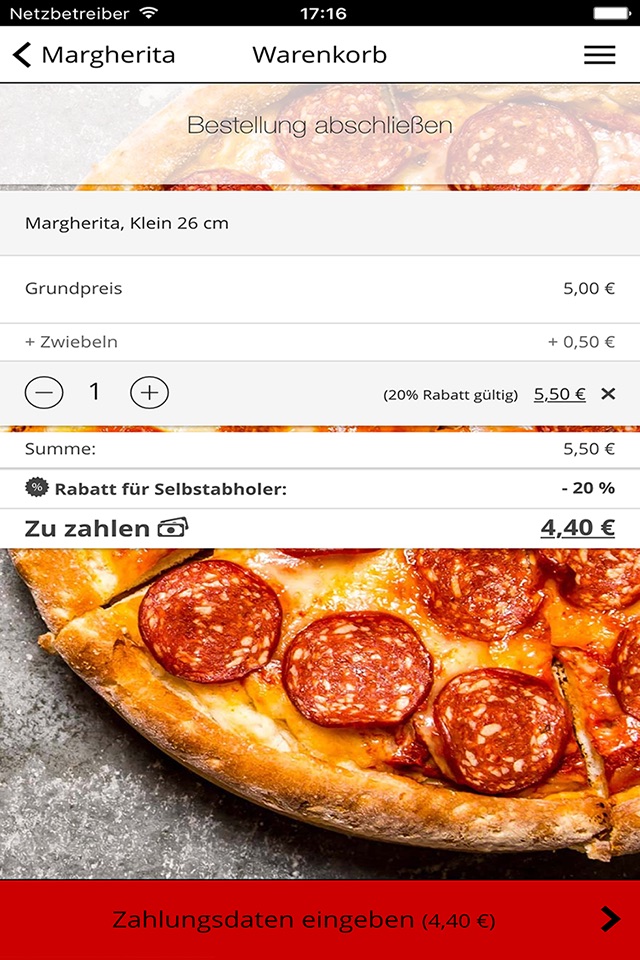 Pizza King Bremen screenshot 3