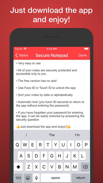 Secure Notepad screenshot-3