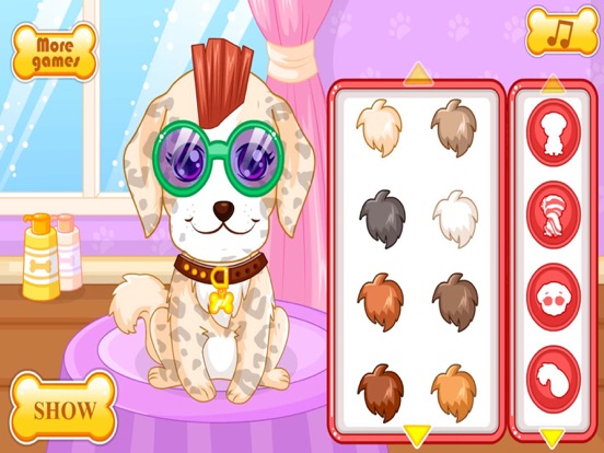 Puppy makeover hair salon screenshot 2