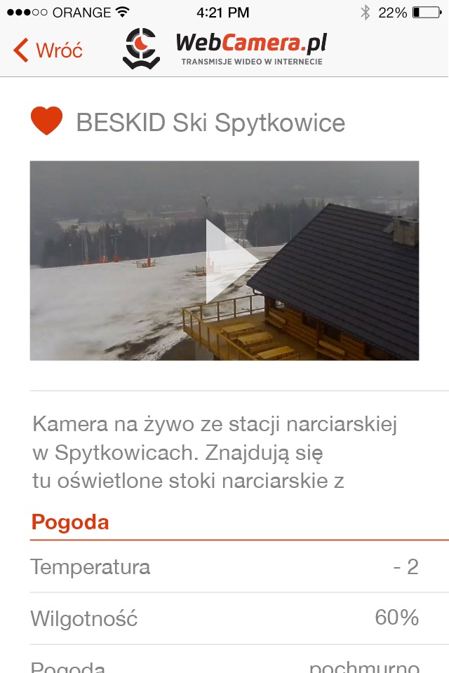 WebCamera.pl Kamery na żywo screenshot 3