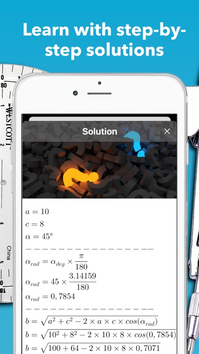 Geometry solver ² - calculator screenshot 3