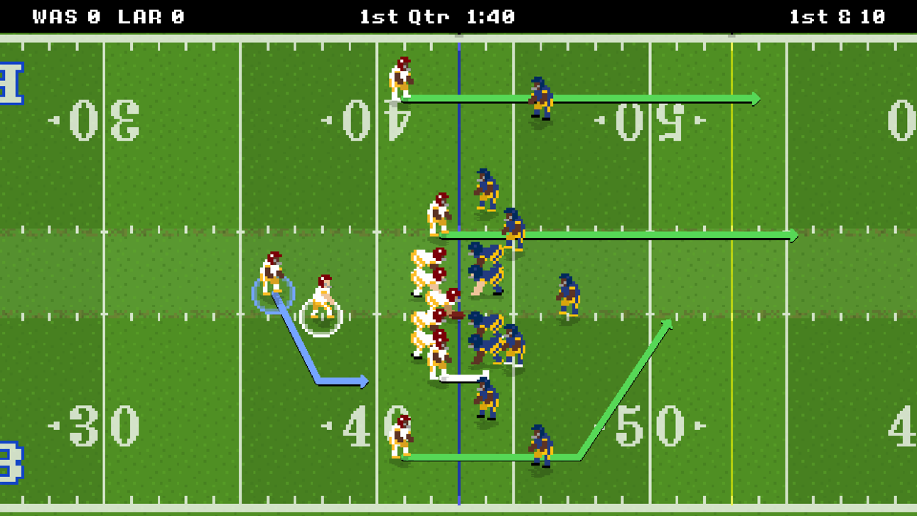 Retro Bowl iOS Mod IPA screenshot 7 - iOS game interface