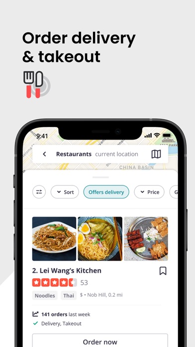 Yelp:Food,Delivery&Reviews