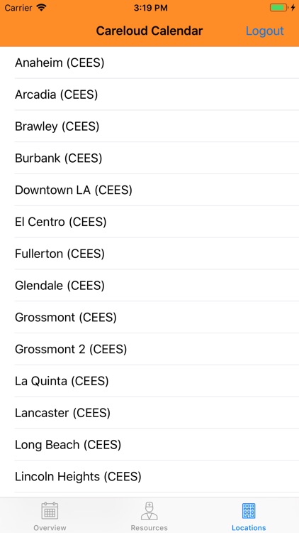 Carecloud Schedule