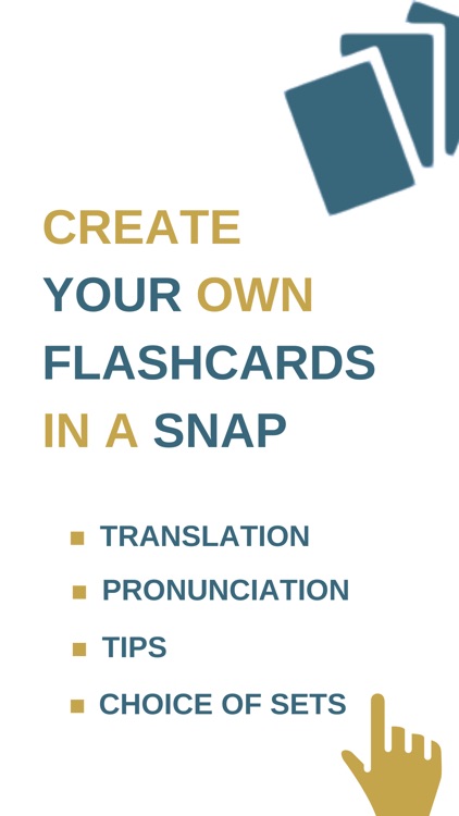 Flashcard maker word coach app screenshot-0