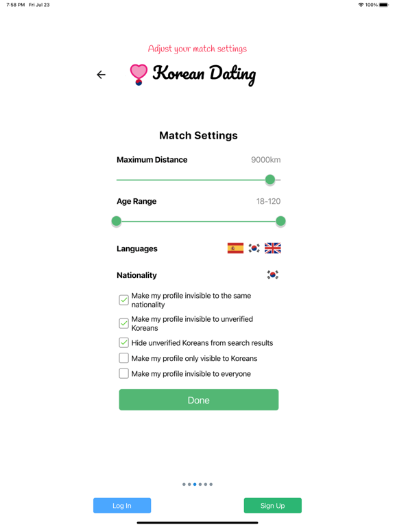 Korean Dating screenshot 2