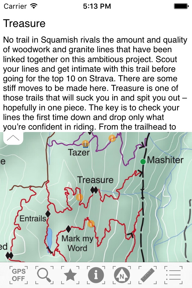 TrailMapps: Squamish screenshot 4