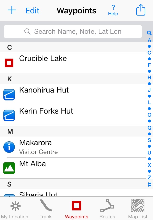 iHikeGPS NZ : LINZ Topo Maps screenshot 3