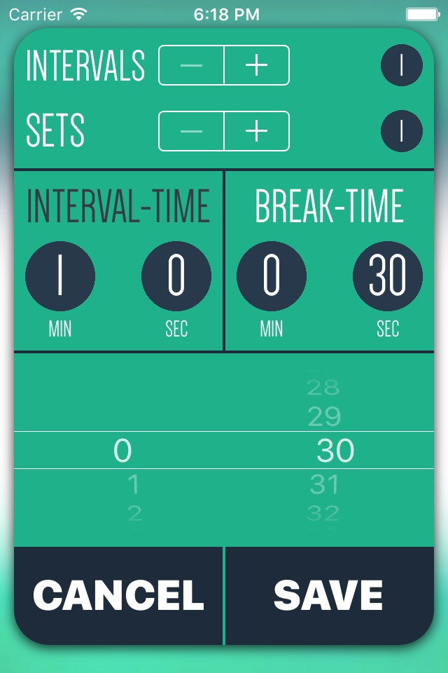 Universal Training Timer screenshot 4