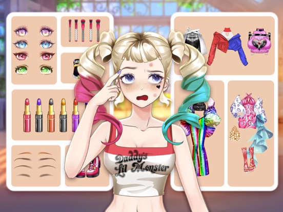 Anime Dress Up Games: Stylist screenshot 3