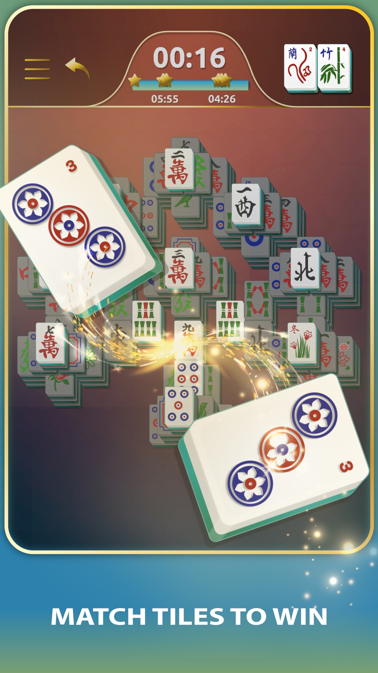 Mahjong Solitaire Classic Tile Capture d'écran
