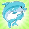 动物世界-智力开发拼图益智小游戏认海洋动物