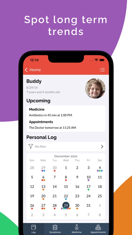 Kid's Health Log screenshot-5