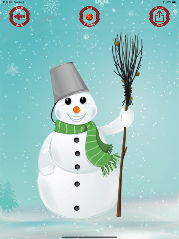 Decorate snowman Christmas screenshot 4