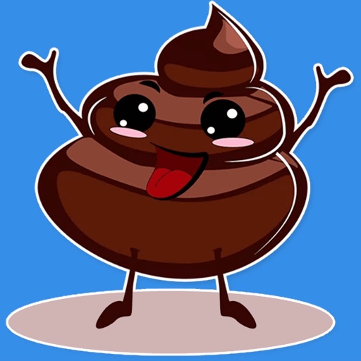 Poop emoji & Stickers for text