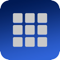 App Icon for Photo Grid Tile Maker App in Brazil IOS App Store