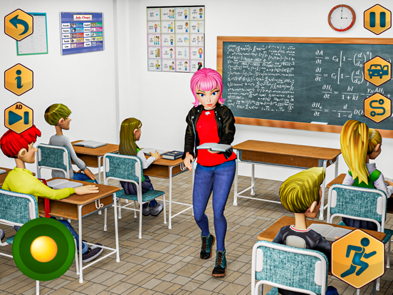 Teacher Life High School Game screenshot 4