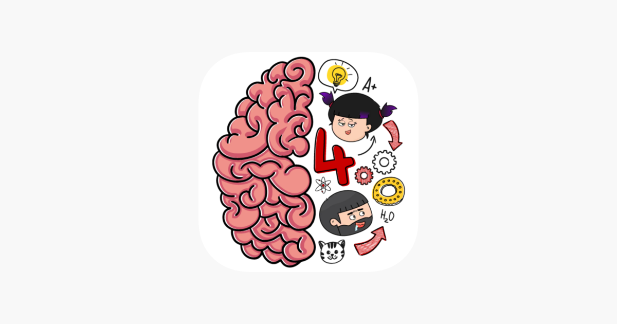 ‎App Store에서 제공하는 Brain Test 4 교묘한 친구들