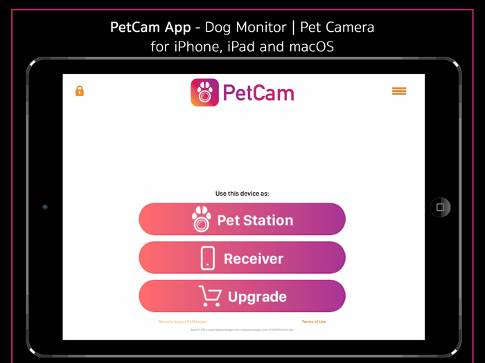 PetCam App - Dog Camera App