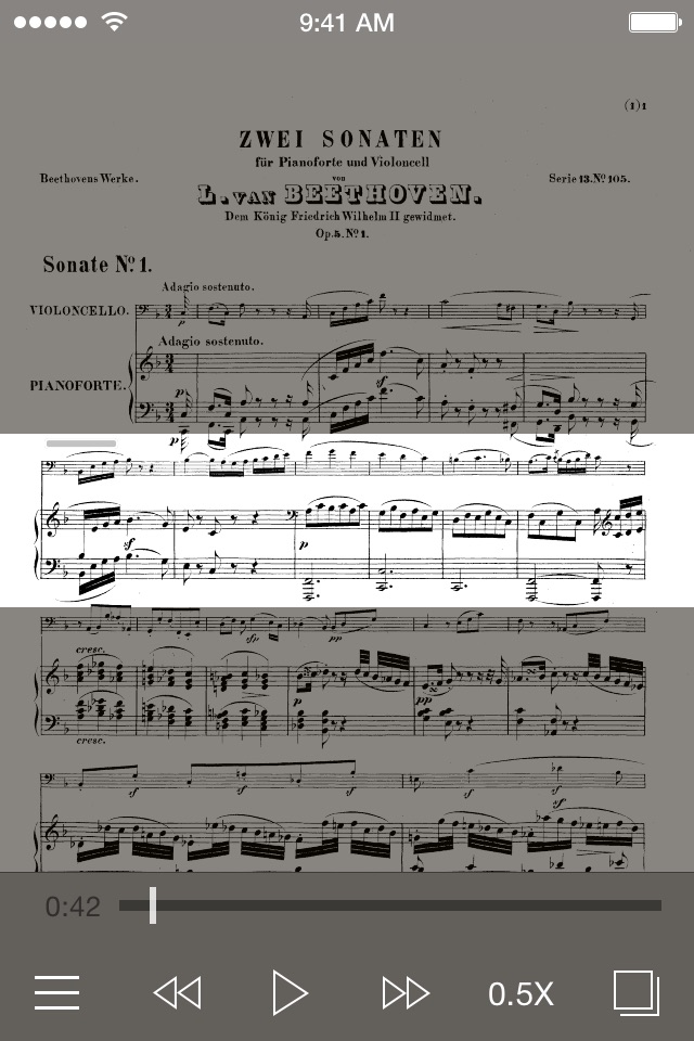 Beethoven Cello Sonatas screenshot 2