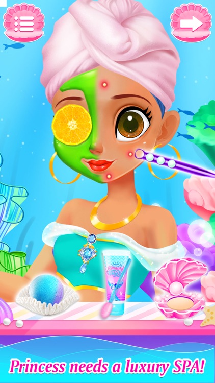 Princess Mermaid Makeup Games By Blue Eyes