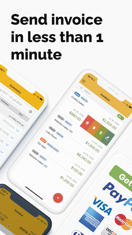 Invoice Bee Estimate Maker 2Go by Bookipi Pty Ltd - (iOS Apps) — AppAgg