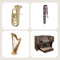 What do classical musical instruments look like