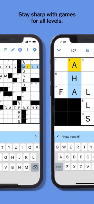 Complete set in musical comedy nyt crossword