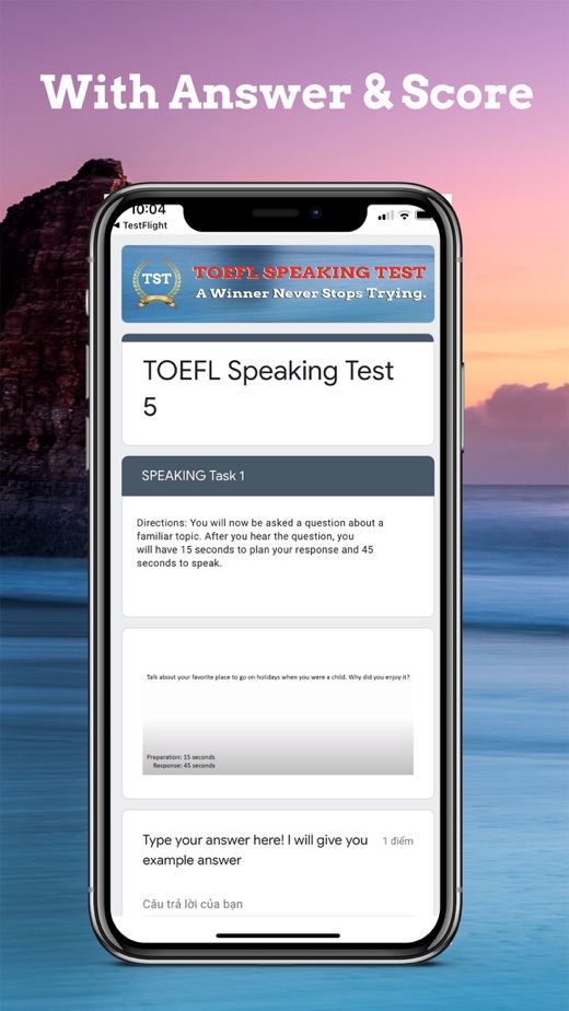【图】EZ Test – TOEFL® Speaking(截图3)