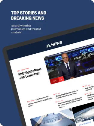 Zrzut ekranu 1 NBC News: Breaking & US News iphone