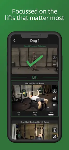 Game screenshot Gymscript Strength Training hack