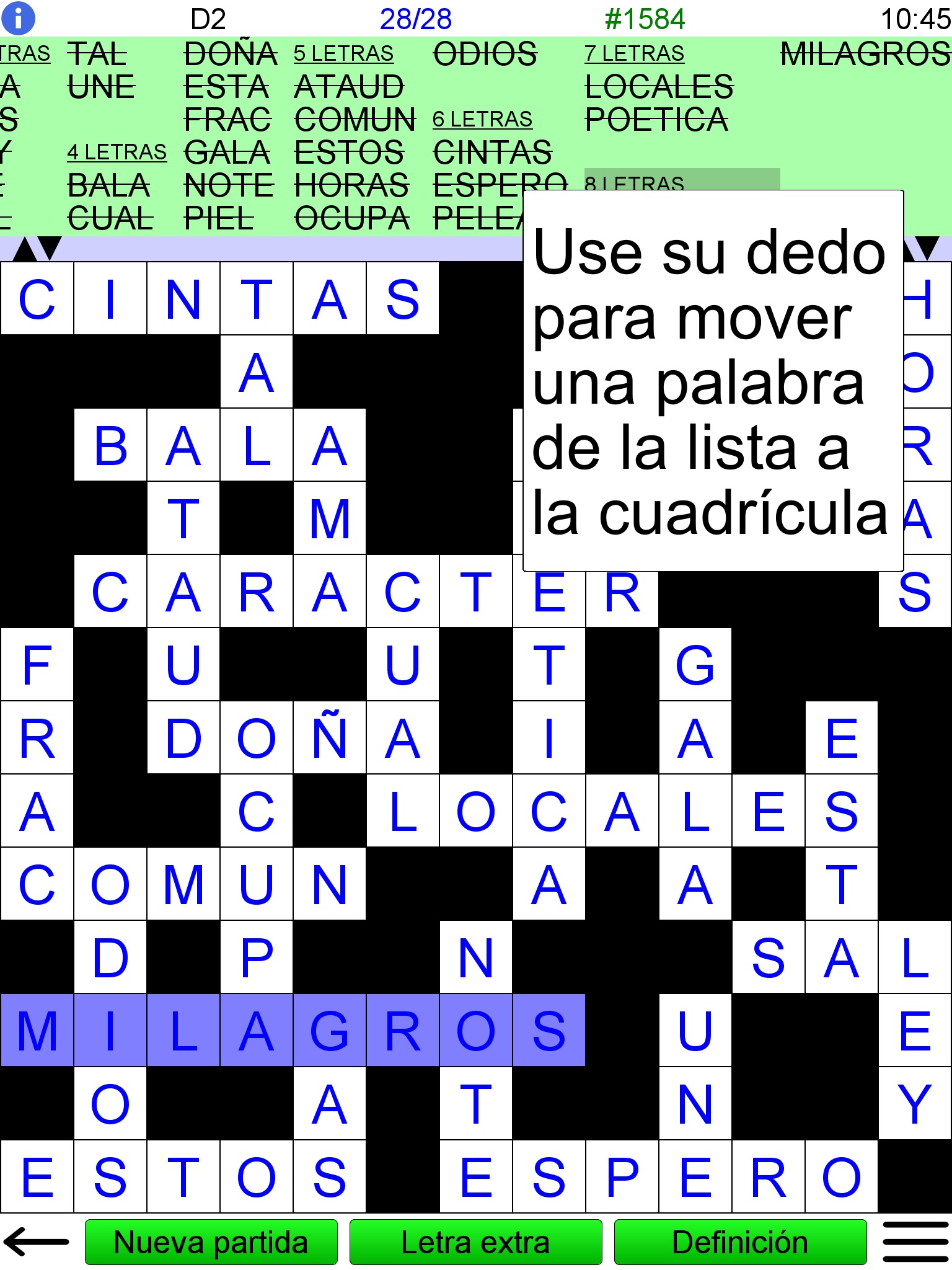 Word Fit Puzzle + screenshot 2