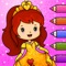 Princess Coloring Book & Games