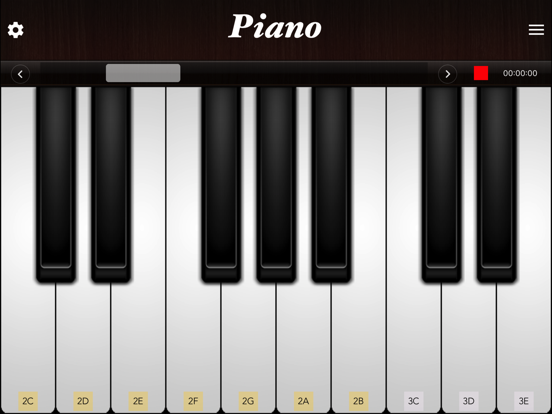微钢琴(piano)－随时随地在手机上弹钢琴のおすすめ画像2