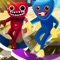 Rainbow Playtime Monsters Runner of Banban is a thrilling adventure game that takes you on a journey through a magical world filled with colorful monsters, rainbows, and gems