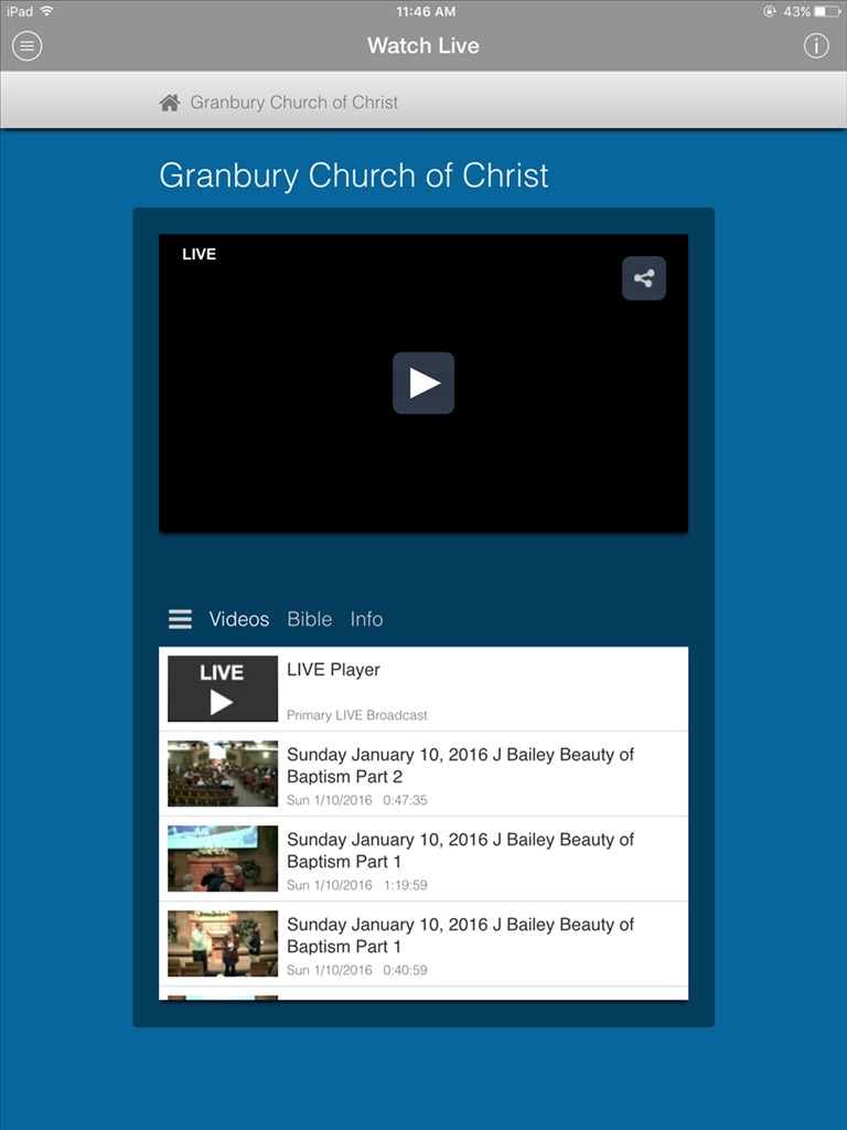 Granbury Church of Christ screenshot 4