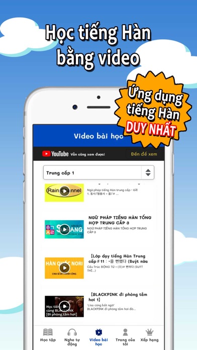 Từ vựng và ngữ pháp tiếng Hàn screenshot 4