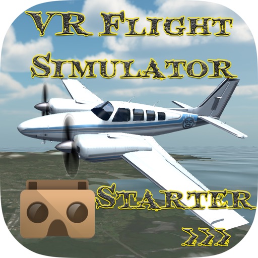 VR Flight Simulator Starter iOS App